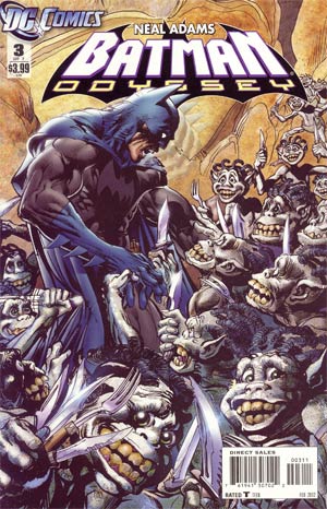 Batman Odyssey Vol 2  #3 Cover A Regular Neal Adams Cover