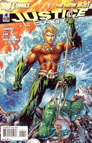 Justice League Vol 2 #4 1st Ptg Regular Jim Lee Cover