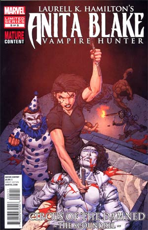 Anita Blake Vampire Hunter Circus Of The Damned Book 3 Scoundrel #5