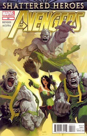 Avengers Vol 4 #20 Cover A Regular Daniel Acuna Cover (Shattered Heroes Tie-In)