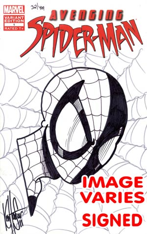 Avenging Spider-Man #1 Cover E DF Ken Haeser Remarked Edition