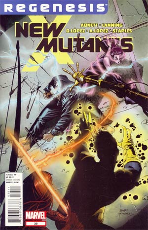 New Mutants Vol 3 #35 Regular Leo Fernandez Cover (X-Men Regenesis Tie-In)