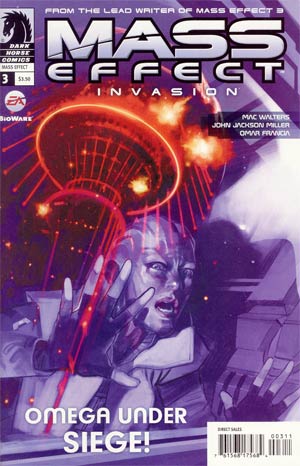 Mass Effect Invasion #3 Regular Massimo Carnevale Cover