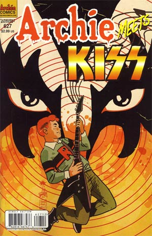 Archie #627 (Archie Meets KISS Part 1) Variant Francesco Francavilla Cover