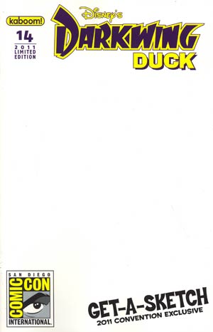 Darkwing Duck Vol 2 #14 SDCC Exclusive Get-A-Sketch Variant Cover