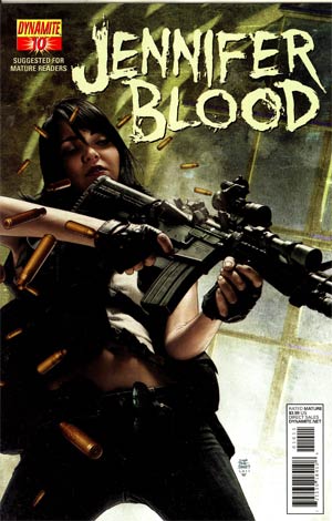 Garth Ennis Jennifer Blood #10 Regular Tim Bradstreet Cover