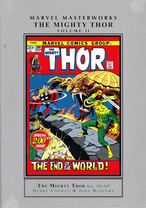 Marvel Masterworks Mighty Thor Vol 11 HC Regular Dust Jacket