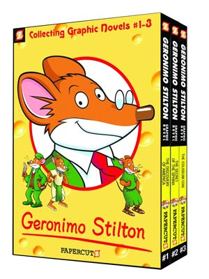 Geronimo Stilton Volumes 1-3 Box Set