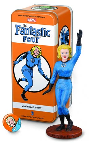 Classic Marvel Characters Fantastic Four #2 Invisible Girl Mini Statue