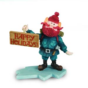 Rudolph The Red-Nosed Reindeer Reindeer Message Figurine - Yukon Cornelius