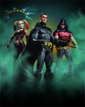 Batman Arkham City Series 1 Complete 3-Figure Set