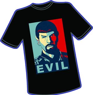 Evil Spock T-Shirt Large
