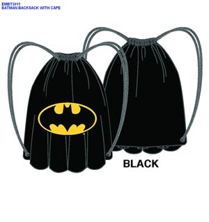 DC Heroes Cape Back Sack - Batman