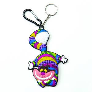 Disney By Romero Britto Keychain - Cheshire Cat