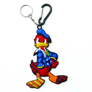 Disney By Romero Britto Keychain - Donald Duck