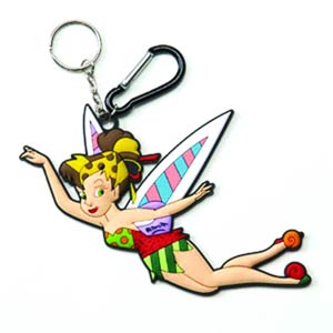 Disney By Romero Britto Keychain - Tinkerbell