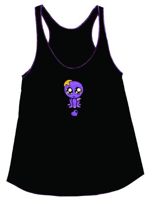 Weejects Inkie Black Womens Tank Top T-Shirt Large