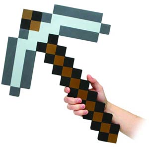 Minecraft Pick-Axe Foam Weapon