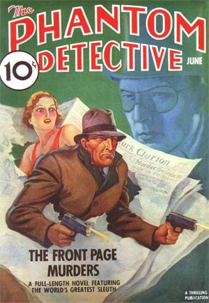 Phantom Detective Jun 1938 Replica Edition