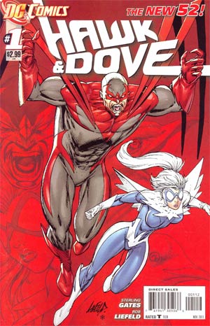 Hawk And Dove Vol 5 #1 Cover B 2nd Ptg