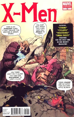 X-Men Vol 3 #19 Cover B Incentive Marvel Comics 50th Anniversary Variant Cover