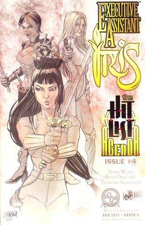 Executive Assistant Iris Vol 2 #4 Cover C Incentive Ryan Odagawa Sketch Cover