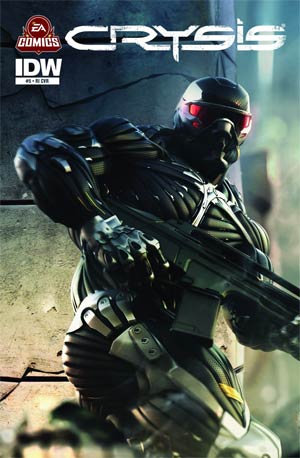 Crysis #5 Incentive Crysis 2 Concept Art Team Variant Cover