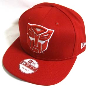 Transformers Autobots BITD Hero Official Red Snap Back Cap