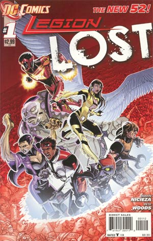 Legion Lost Vol 2 #1 2nd Ptg