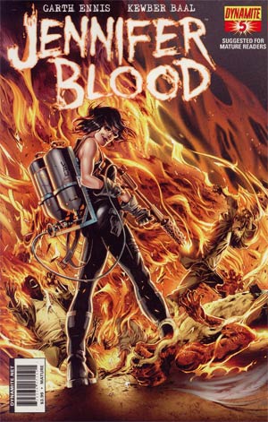 Garth Ennis Jennifer Blood #5 Regular Jonathan Lau Cover