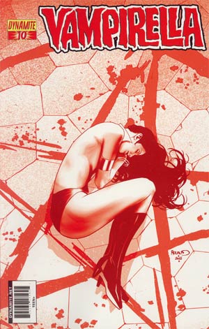 Vampirella Vol 4 #10 Incentive Paul Renaud Blood Red Cover