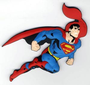Mega-Mega Magnet Superman Magnet