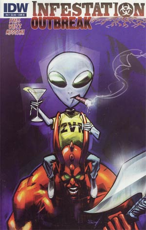 Infestation Outbreak #4 Cover B