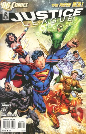 Justice League Vol 2 #2 Incentive Ivan Reis & Joe Prado Variant Cover