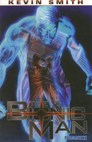 Bionic Man #3 Incentive Alex Ross Negative Art Cover