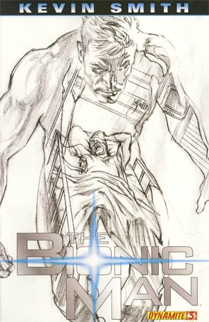 Bionic Man #3 Incentive Alex Ross Sketch Cover