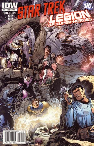 Star Trek Legion Of Super-Heroes #1 1st Ptg Regular Keith Giffen Cover
