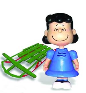 Peanuts 2011 Christmas Deluxe Poseable Figure - Lucy