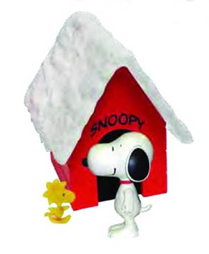 Peanuts 2011 Christmas Deluxe Poseable Figure - Snoopy
