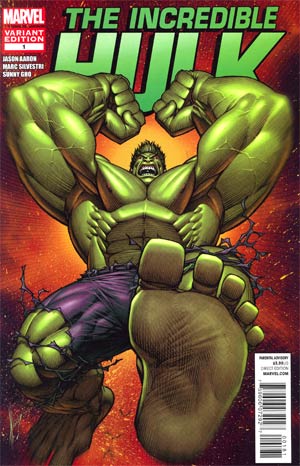 Incredible Hulk Vol 4 #1 Incentive Dale Keown Variant Cover