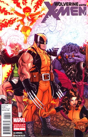 Wolverine And The X-Men #1 Cover B Incentive Nick Bradshaw Regenesis Gold Variant Cover (X-Men Regenesis Tie-In)