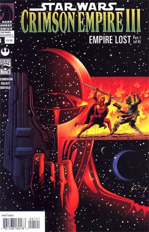 Star Wars Crimson Empire III Empire Lost #1 Cover B Incentive Paul Gulacy Variant Cover