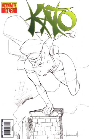 Kevin Smiths Kato #14 Cover C Incentive Ale Garza Black & White & Green Cover
