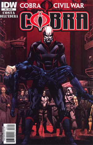 Cobra #6 Incentive Danny Cruz Crisis On Infinite Earths Tribute Variant Cover (Cobra Civil War Tie-In)