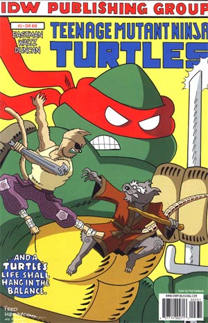 Teenage Mutant Ninja Turtles Vol 5 #3 Cover D Incentive Fred Hembeck Spoof Variant Cover