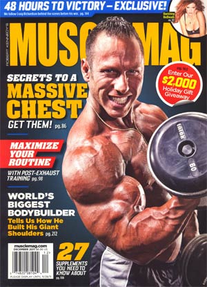 Muscle Mag #355 Dec 2011