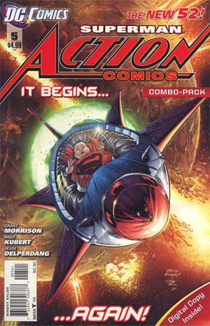 Action Comics Vol 2 #5 Cover B Combo Pack With Polybag