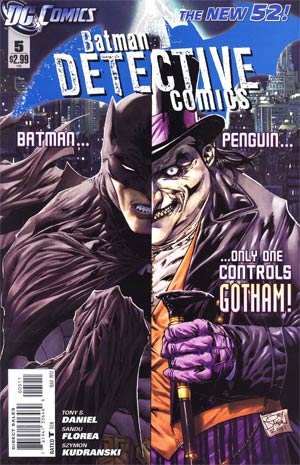Detective Comics Vol 2 #5 Regular Tony Daniel Cover