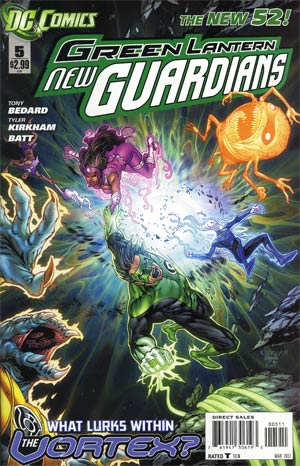 Green Lantern New Guardians #5 Cover A Regular Tyler Kirkham Cover