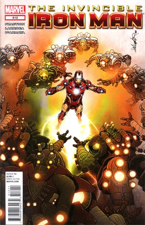 Invincible Iron Man #512 Regular Salvador Larroca Cover (Shattered Heroes Tie-In)